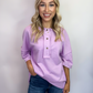 Camilla Oversized Top in Lavender