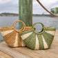 Woven Straw Tote Bag