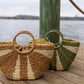 Woven Straw Tote Bag