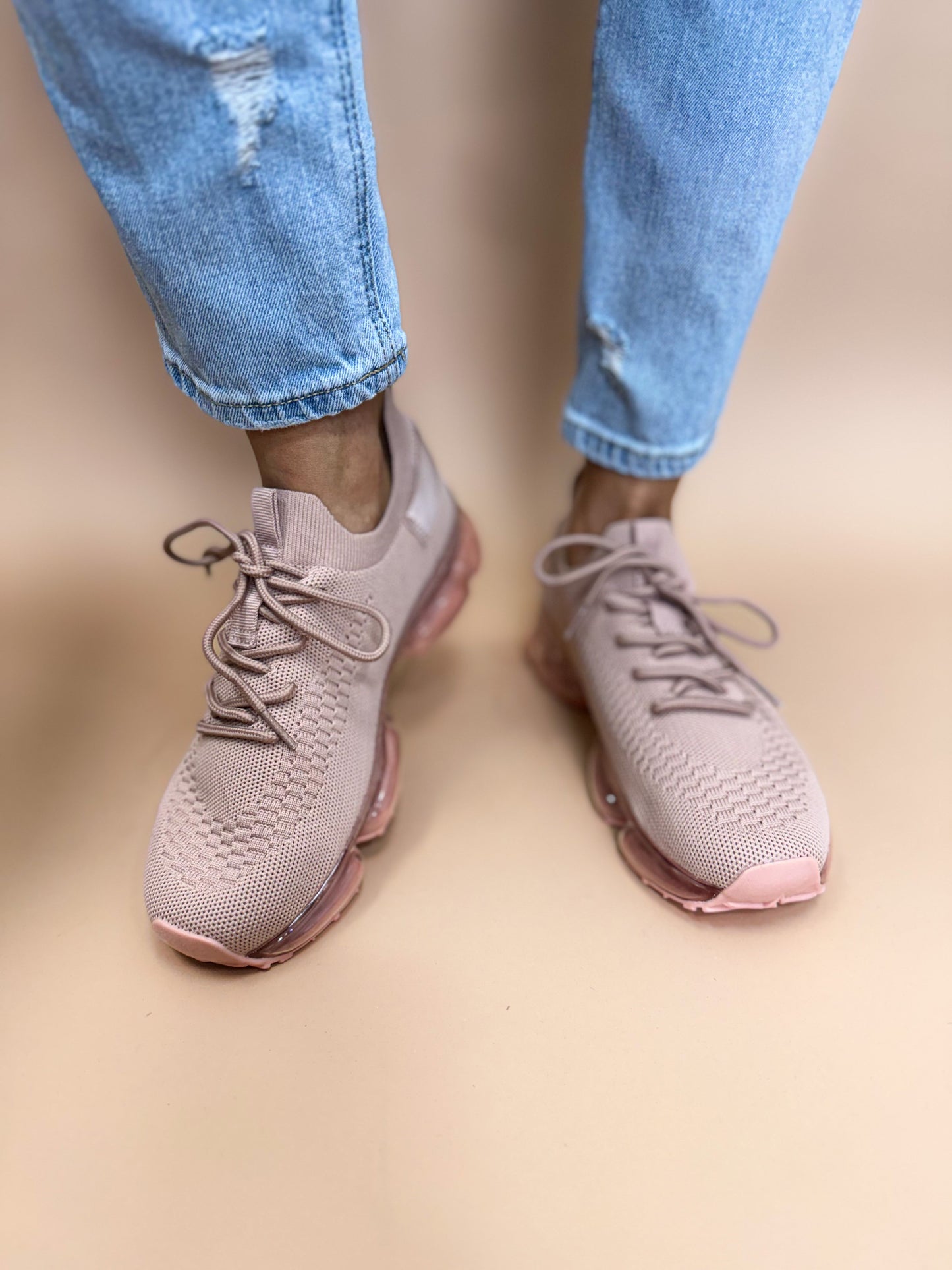 Christina Sneaker in Mauve