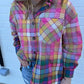 Barbara Stained Glass Flannel Top