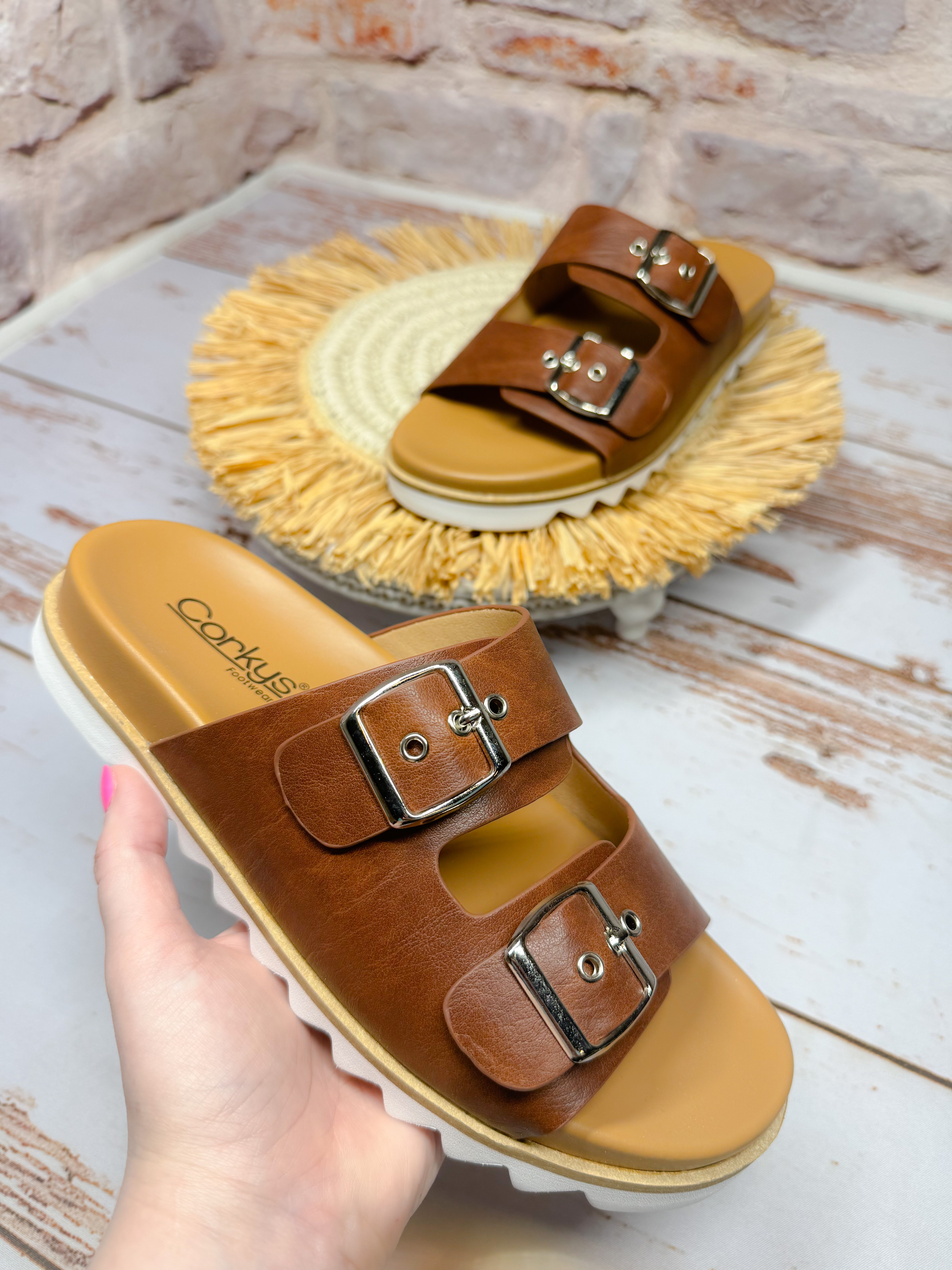 Harper Buckle Sandal