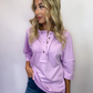 Camilla Oversized Top in Lavender