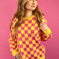 Charlotte Checkered Sweater