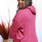 Bella - Fuchsia Thumbhole Hoodie