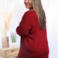 Burgundy - Pocket Top