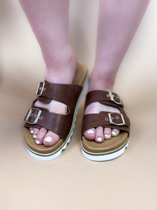 Harper Buckle Sandal