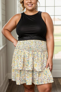 Gentle Garden Skirt - Yellow