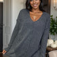 Gunmetal Grey - Knit Pullover