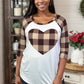 Heart of Plaid Raglan