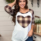 Heart of Plaid Raglan