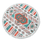 Circular Beach Towel - Aztec