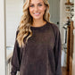 Josephine Mineral Wash Pullover