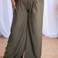 Olive You - Belted Wide Leg Pants