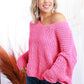 Rose Petals - Chunky Sweater