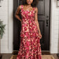 Ruffled Sweetheart - Maxi Dress