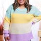 Stephanie Striped Pullover