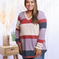 Sweetest Striped Hacci Pullover