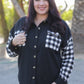 Feeling Fab Button Down Flannel Shacket