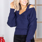 Midnight Blue Dreams Sweater