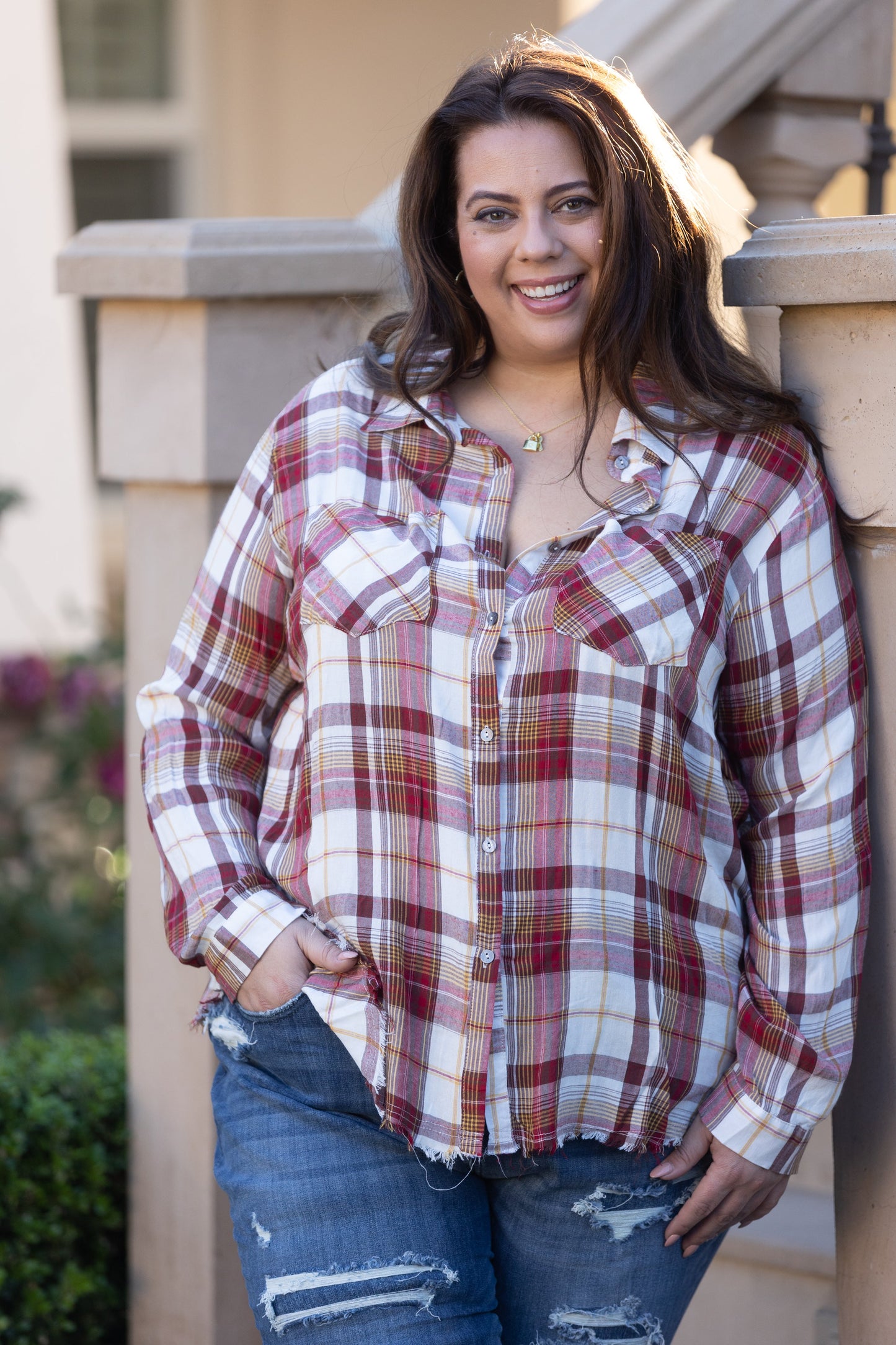 City Slickers Button Down Top