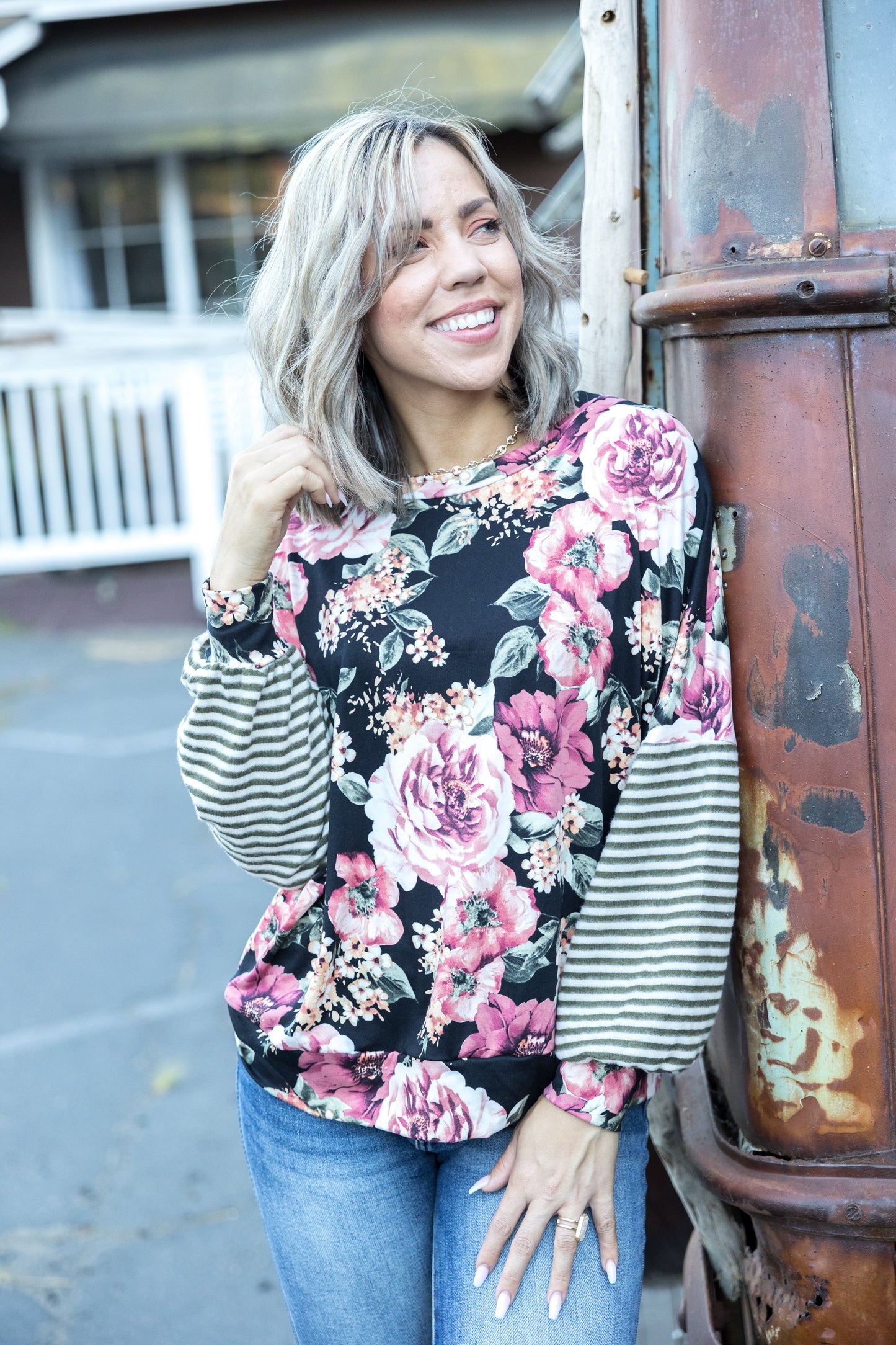 Floral Delight Dolman