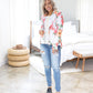 Cheerful Floral Blazer