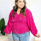 Raise Your Glass - Dolman Blouse