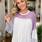 Wisteria Romance Puff Sleeve