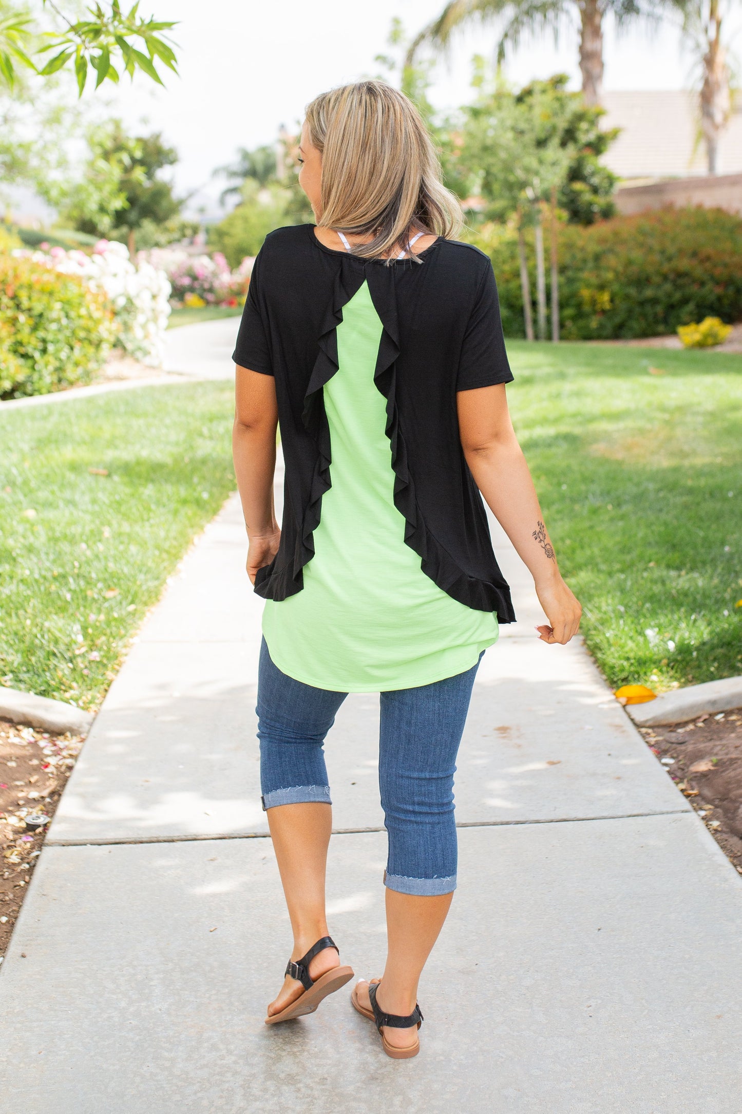 Lime-A-Rita Short Sleeve Top