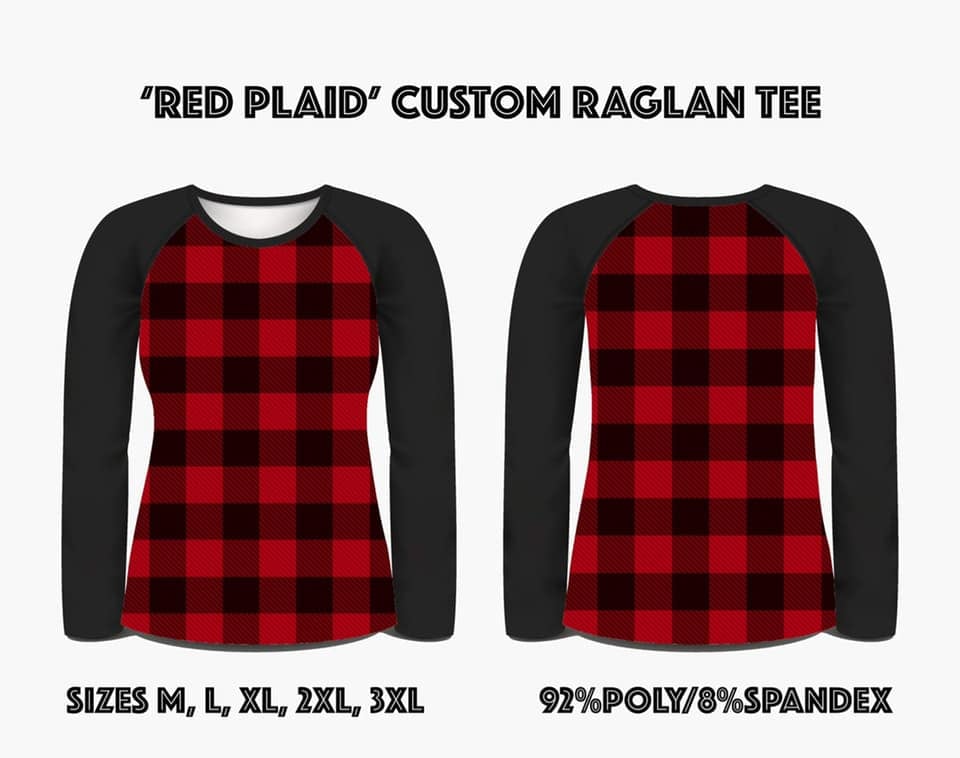 Custom Long Sleeve Raglan Tee