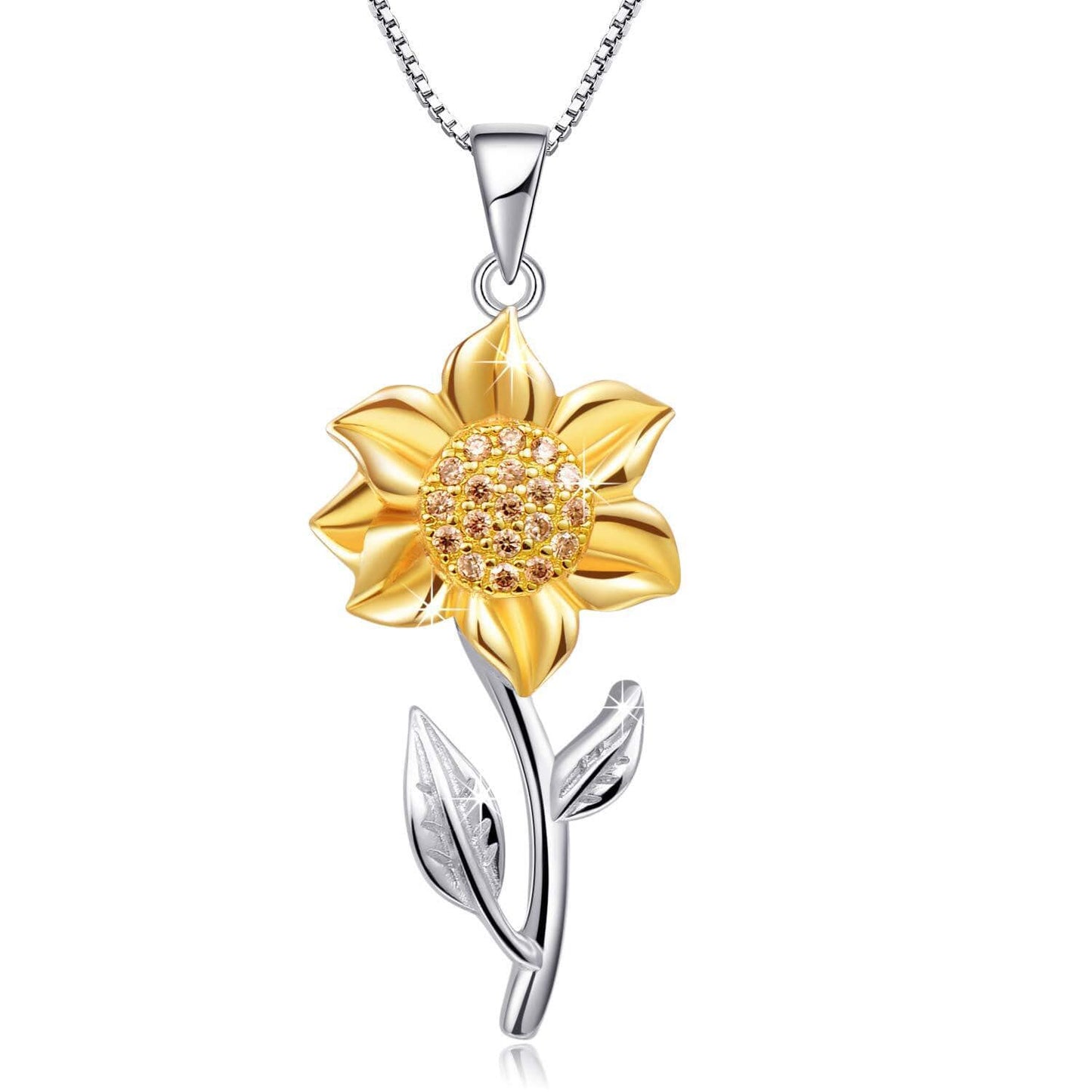 Sunflower Necklace