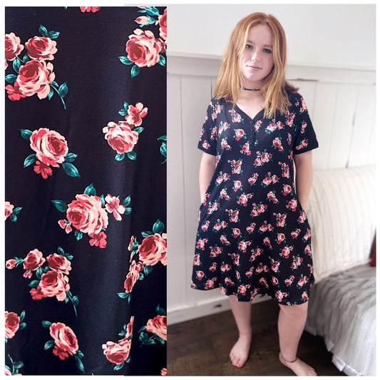 Custom Printed Lounge Dress