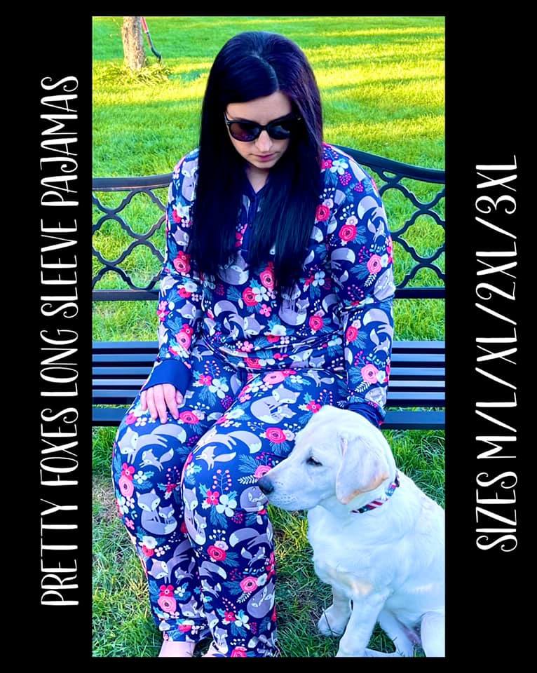 Custom Long Sleeve Pajama Sets