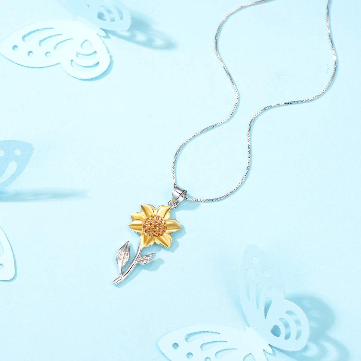 Sunflower Necklace