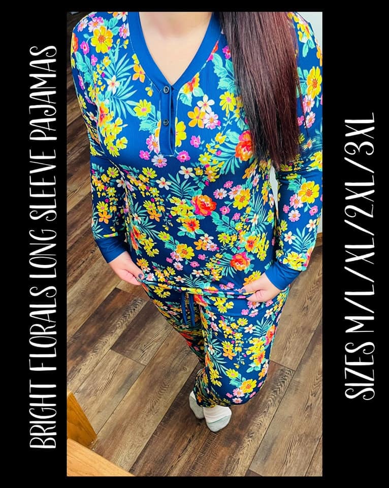 Custom Long Sleeve Pajama Sets