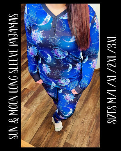 Custom Long Sleeve Pajama Sets